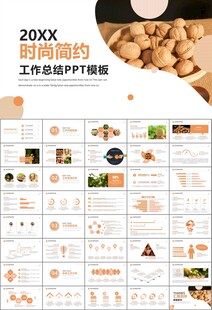 精美核桃种植产业总结计划ppt