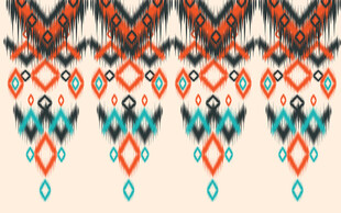 民族风几何图案装饰元素