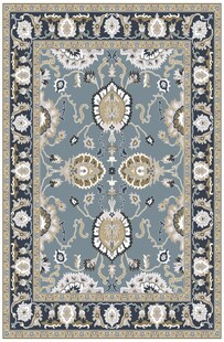 复古风几何图案精美地毯