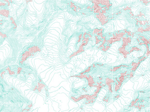 淡蓝粉花纹理图案背景