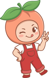桃子帽女孩