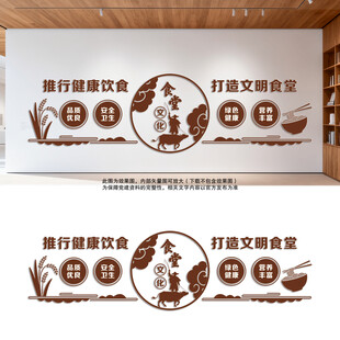 食堂文化墙