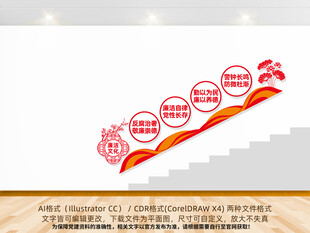 廉洁楼梯文化墙