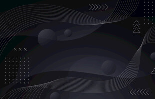 深色抽象波浪背景图案