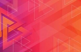 多彩几何渐变抽象背景图