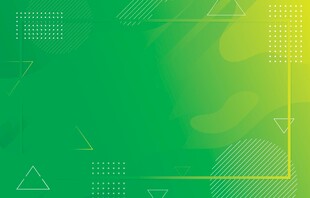 绿色几何渐变背景图