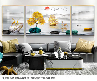 中式客厅装饰画