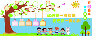 幼儿园主背景墙