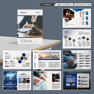 律师事务所画册设计