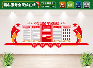 入党誓词文化墙