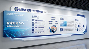 科技企业文化墙