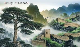 长城国画