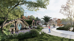 梦幻花园景观设计