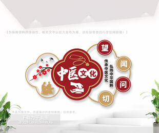 望闻问切中医文化墙
