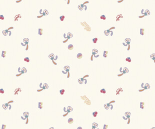 可爱梦幻卡通图案背景