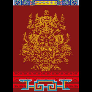 藏式婚礼背景