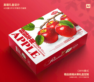 苹果包装 水果礼盒