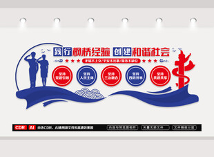 枫桥经验文化墙