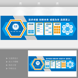 科技公司企业文化墙