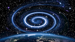 旋涡宇宙星空