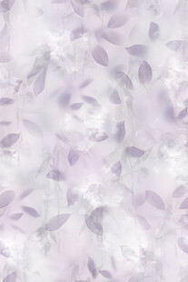 淡紫色叶片纹理背景图