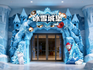 冰雪城堡门头