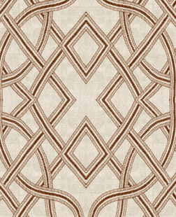 几何线条交织的精美图案