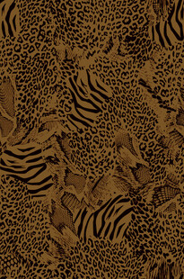豹纹斑马纹混合动物纹理