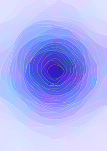 梦幻渐变螺旋抽象背景图