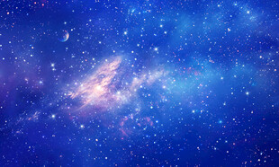 璀璨宇宙星空背景图