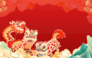 春节主题PPT封面