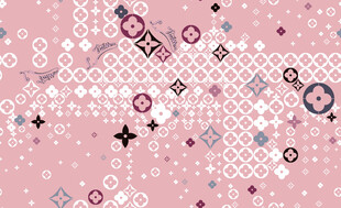 粉色几何图案背景纹理