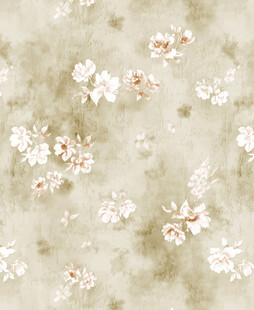 淡雅花卉纹理背景图