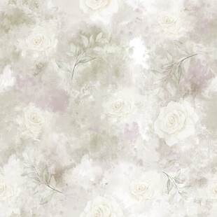 淡雅花卉纹理背景图