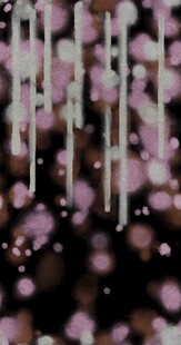 梦幻紫色垂落光斑效果印花扎染肌