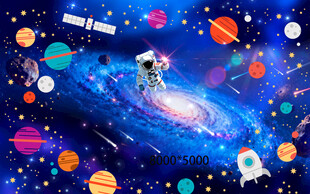 梦幻宇宙太空探索场景