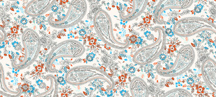 花卉几何图案背景纹理