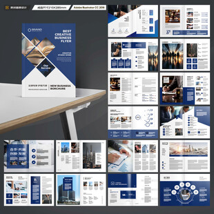 律师事务所画册版式设计