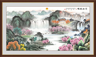 江山如画国画