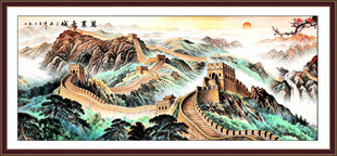 酒店大堂山水装饰画