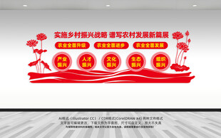 乡村振兴文化墙