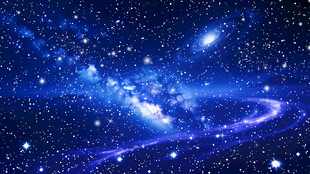 蓝色星空