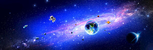 恒星行星星空软膜天花