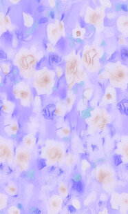 梦幻紫色花卉图案背景