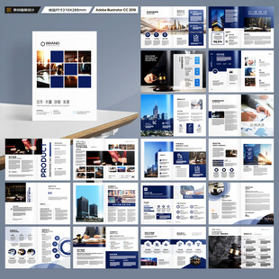 律师事务所画册版式设计