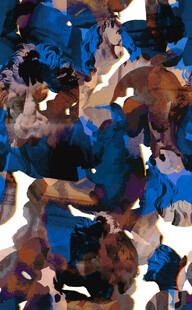 激烈摔跤比赛瞬间