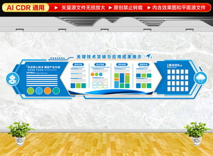 科技企业文化墙