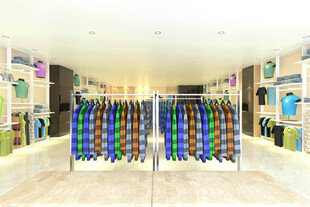 时尚服装店效果图