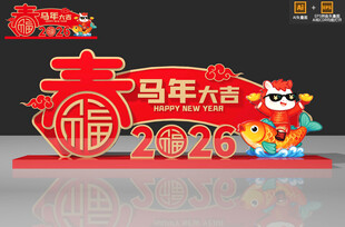 2026马年春节美陈
