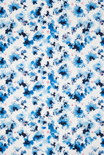 蓝白抽象水彩图案纹理